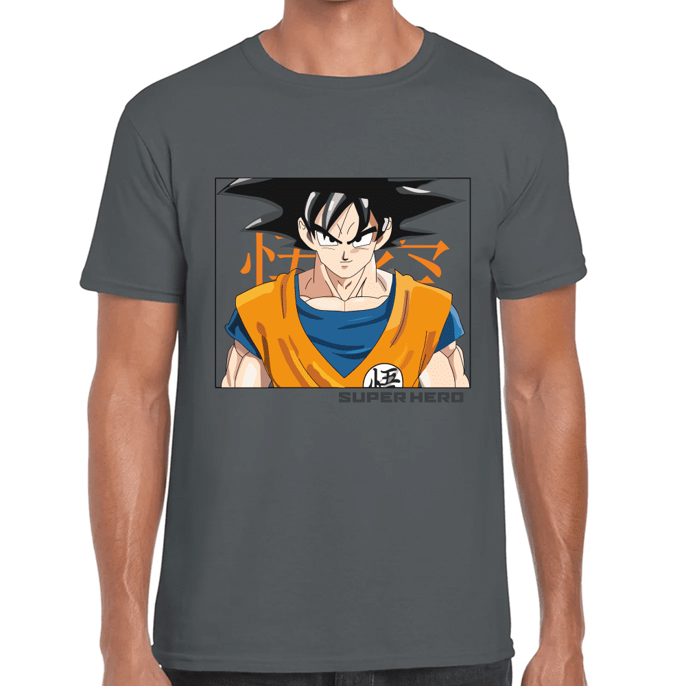 Playera Goku Dragon Ball Algodón Premium #1031