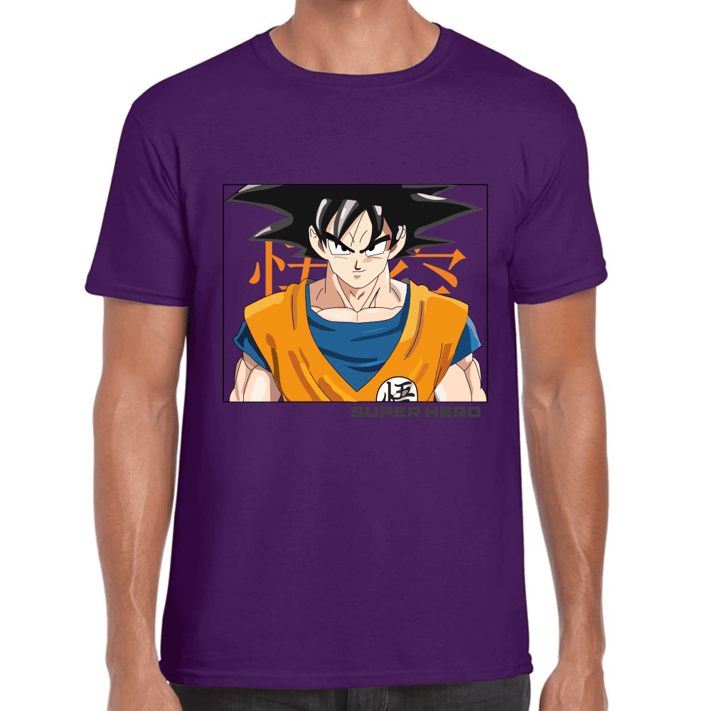 Playera Goku Dragon Ball Algodón Premium #1031
