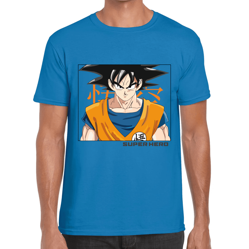Playera Goku Dragon Ball Algodón Premium #1031