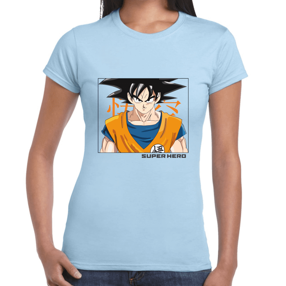Playera Goku Dragon Ball Algodón Premium #1031