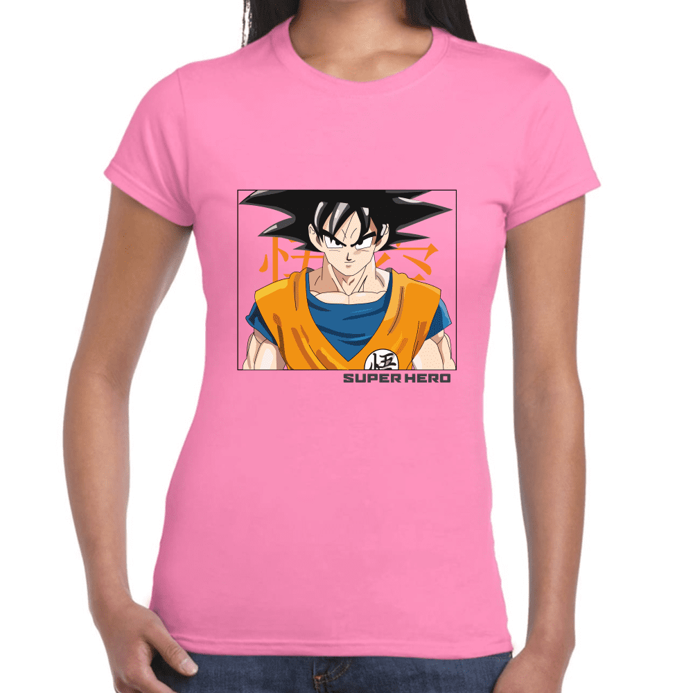 Playera Goku Dragon Ball Algodón Premium #1031
