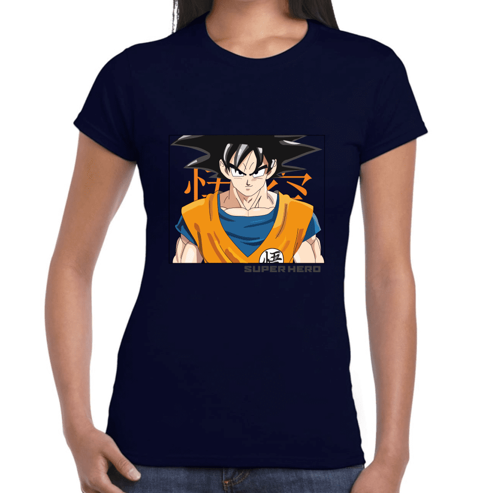 Playera Goku Dragon Ball Algodón Premium #1031