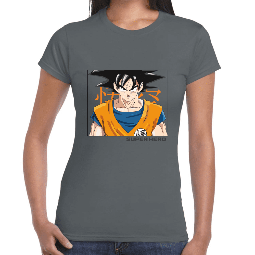 Playera Goku Dragon Ball Algodón Premium #1031