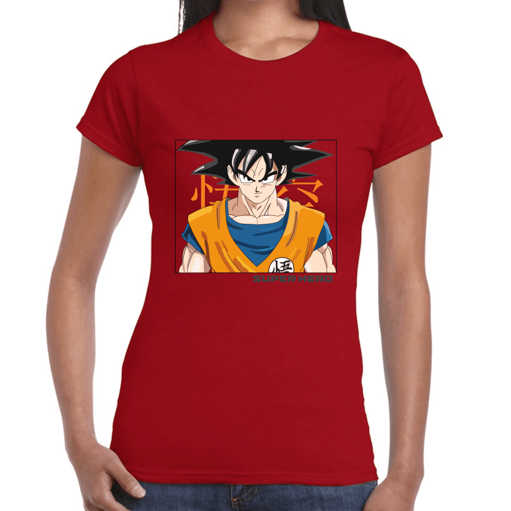 Playera Goku Dragon Ball Algodón Premium #1031