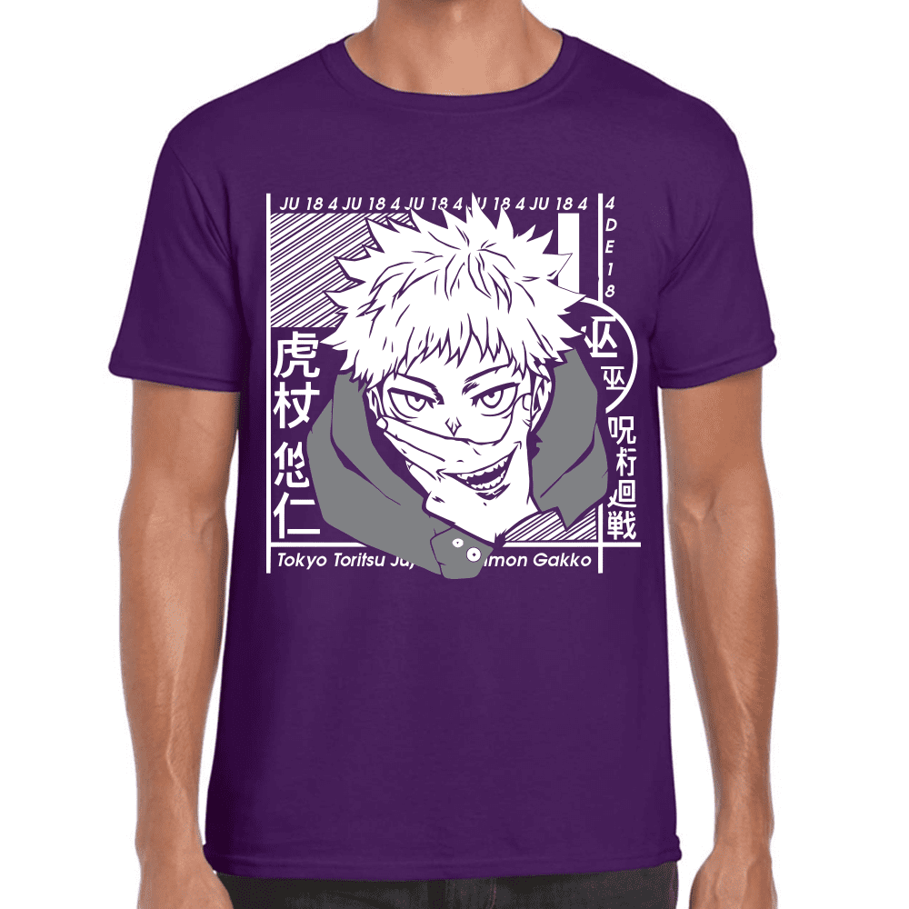 Playera Jujutsu Kaisen Sukuna Algodón Premium #1034