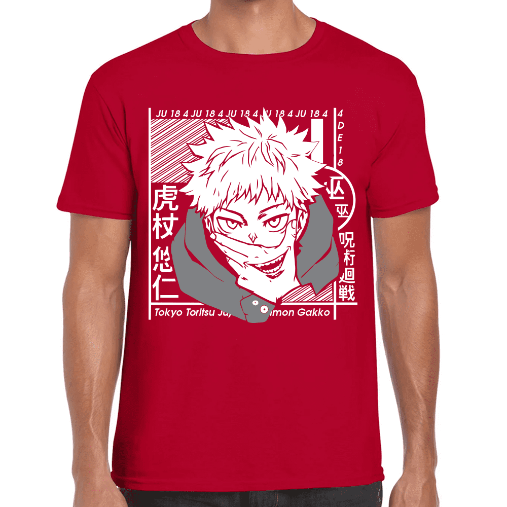 Playera Jujutsu Kaisen Sukuna Algodón Premium #1034