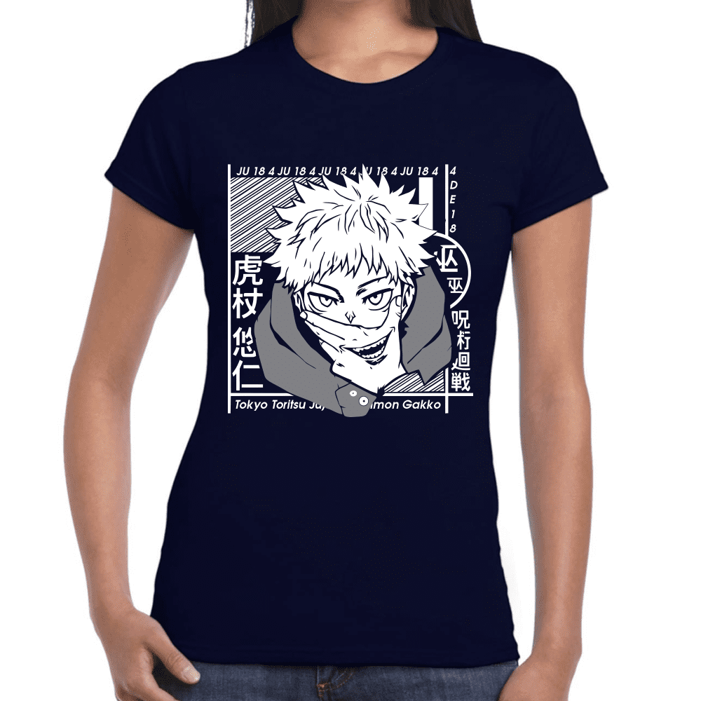 Playera Jujutsu Kaisen Sukuna Algodón Premium #1034