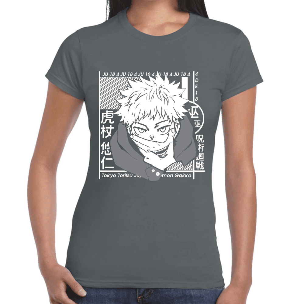 Playera Jujutsu Kaisen Sukuna Algodón Premium #1034