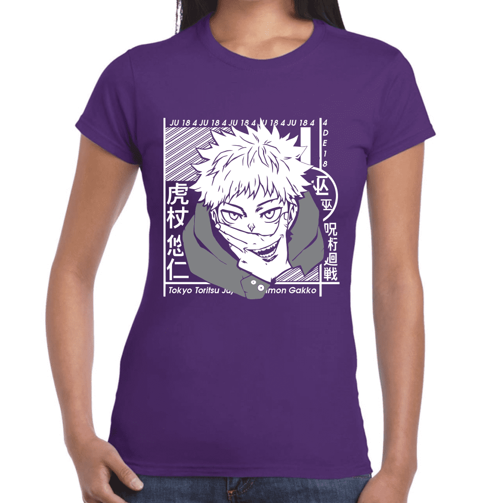 Playera Jujutsu Kaisen Sukuna Algodón Premium #1034