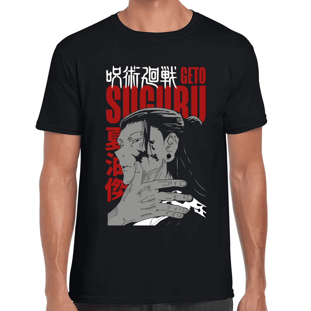 Playera Jujutsu Kaisen Suguru Geto Algodón Premium #1038 Imagen principal del producto