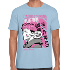 Playera Jujutsu Kaisen Itadori X Sukuna Algodón Premium #1039