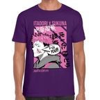 Playera Jujutsu Kaisen Itadori X Sukuna Algodón Premium #1039