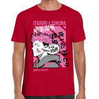 Playera Jujutsu Kaisen Itadori X Sukuna Algodón Premium #1039