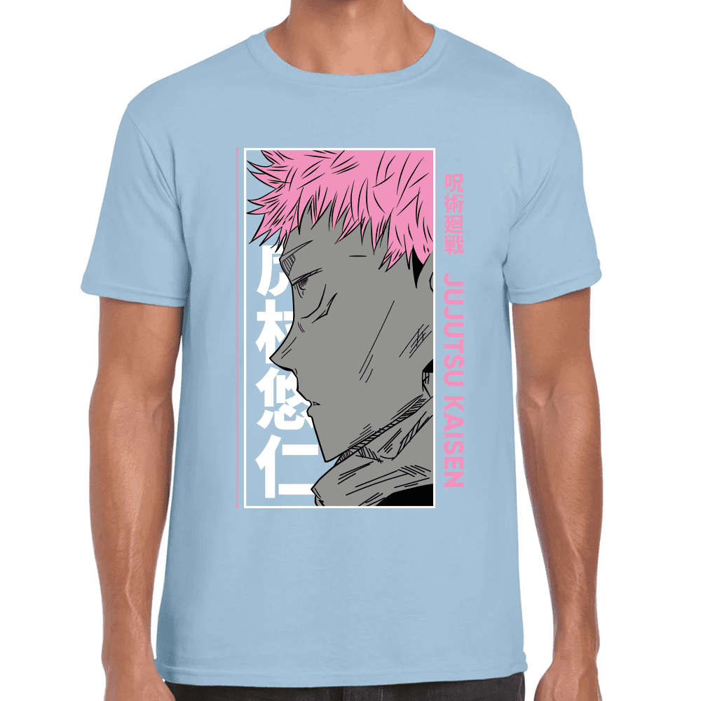 Playera Jujutsu Kaisen Itadori Algodón Premium #1041