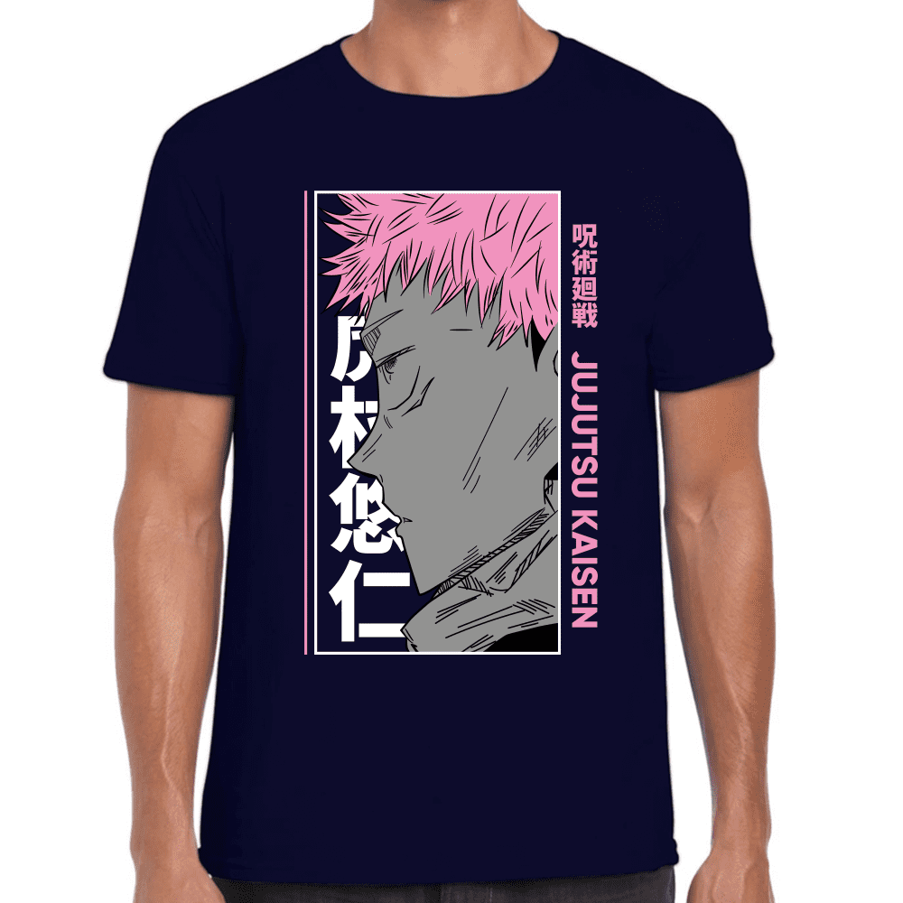 Playera Jujutsu Kaisen Itadori Algodón Premium #1041