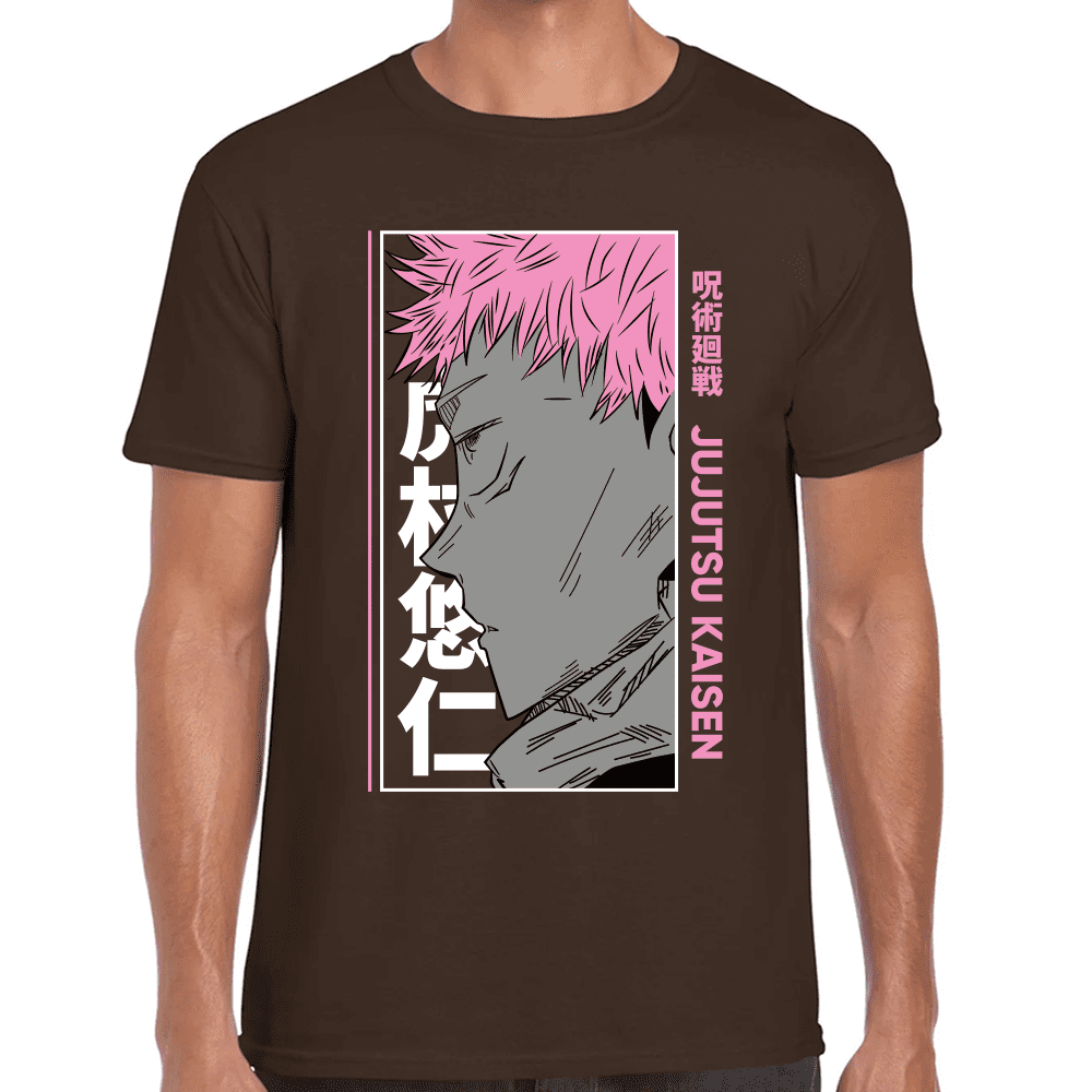 Playera Jujutsu Kaisen Itadori Algodón Premium #1041