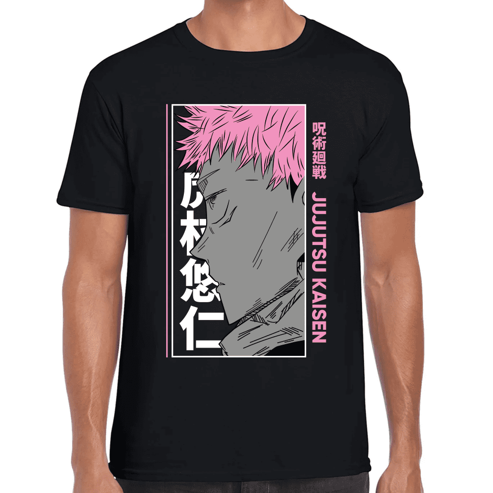 Playera Jujutsu Kaisen Itadori Algodón Premium #1041