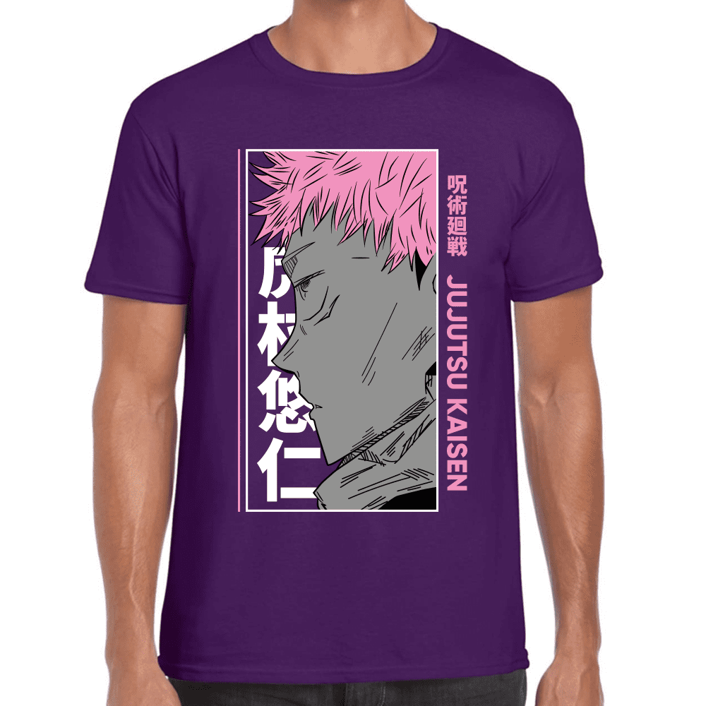 Playera Jujutsu Kaisen Itadori Algodón Premium #1041