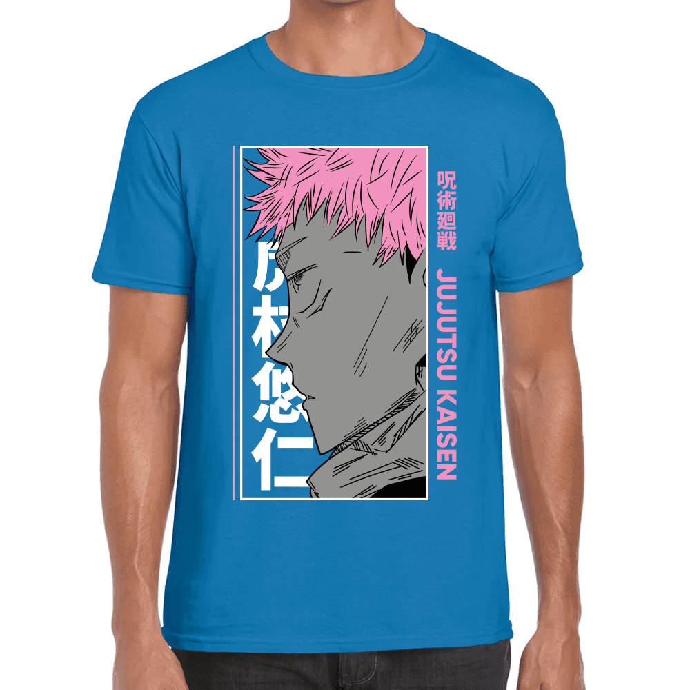 Playera Jujutsu Kaisen Itadori Algodón Premium #1041