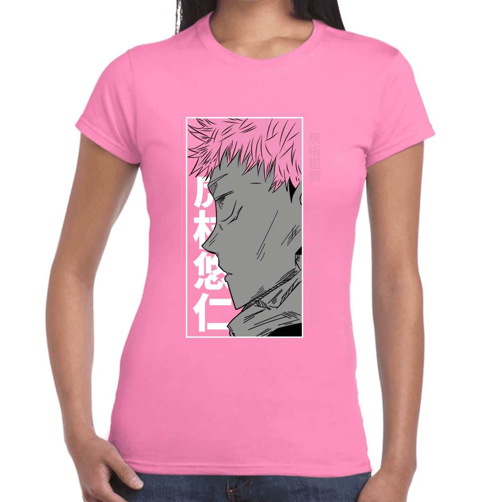 Playera Jujutsu Kaisen Itadori Algodón Premium #1041