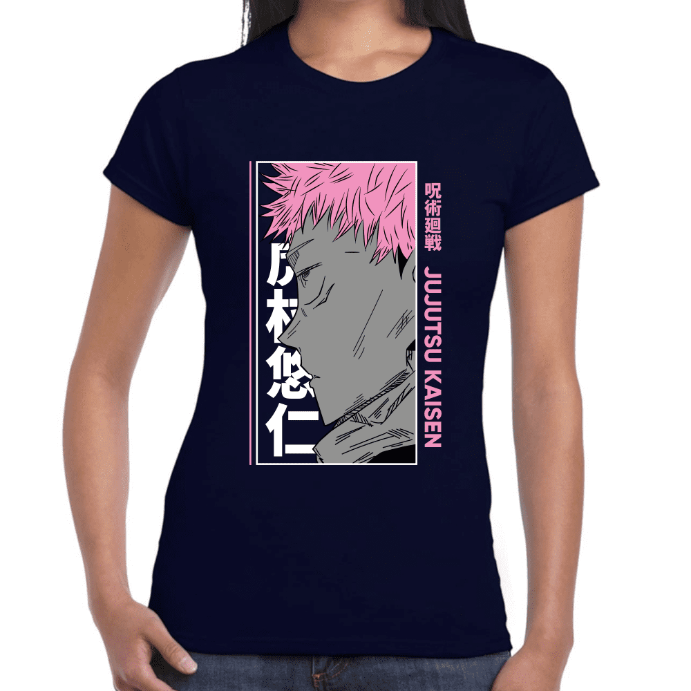 Playera Jujutsu Kaisen Itadori Algodón Premium #1041