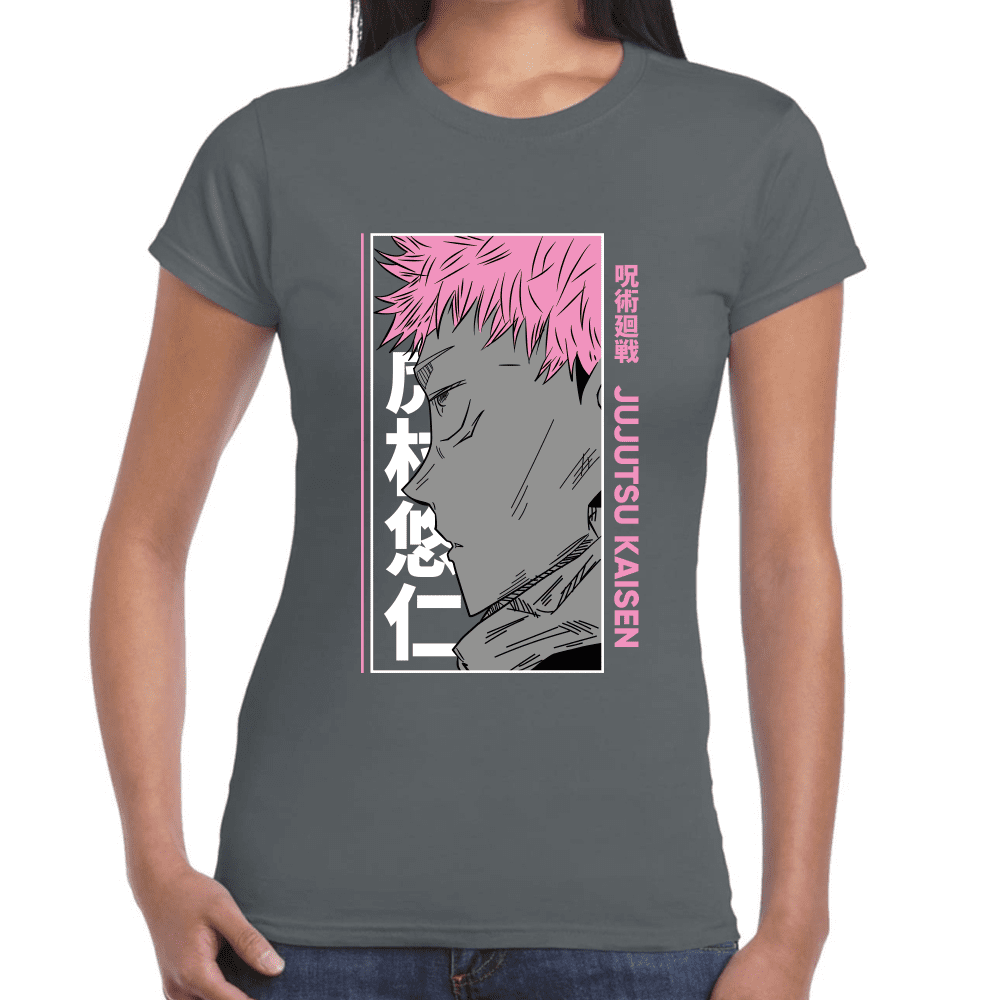 Playera Jujutsu Kaisen Itadori Algodón Premium #1041