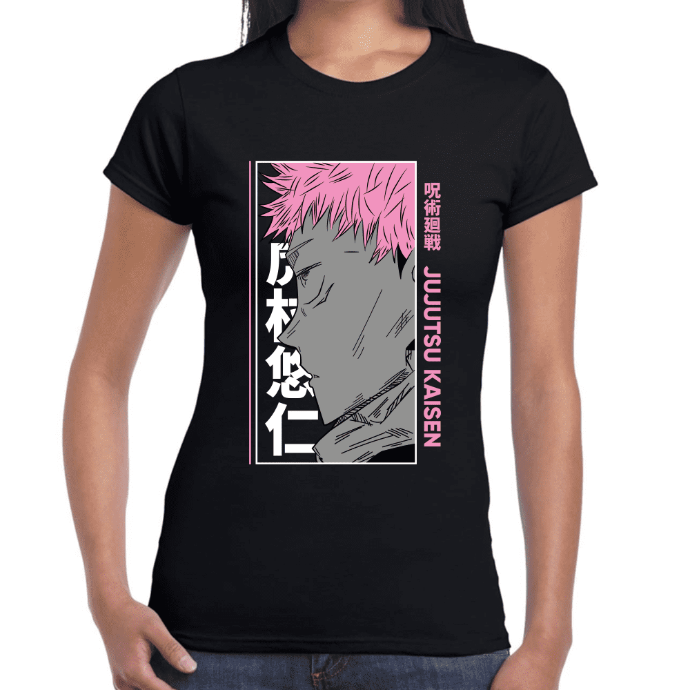 Playera Jujutsu Kaisen Itadori Algodón Premium #1041