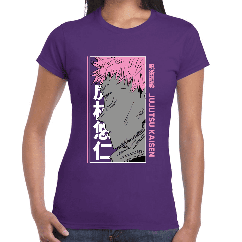 Playera Jujutsu Kaisen Itadori Algodón Premium #1041