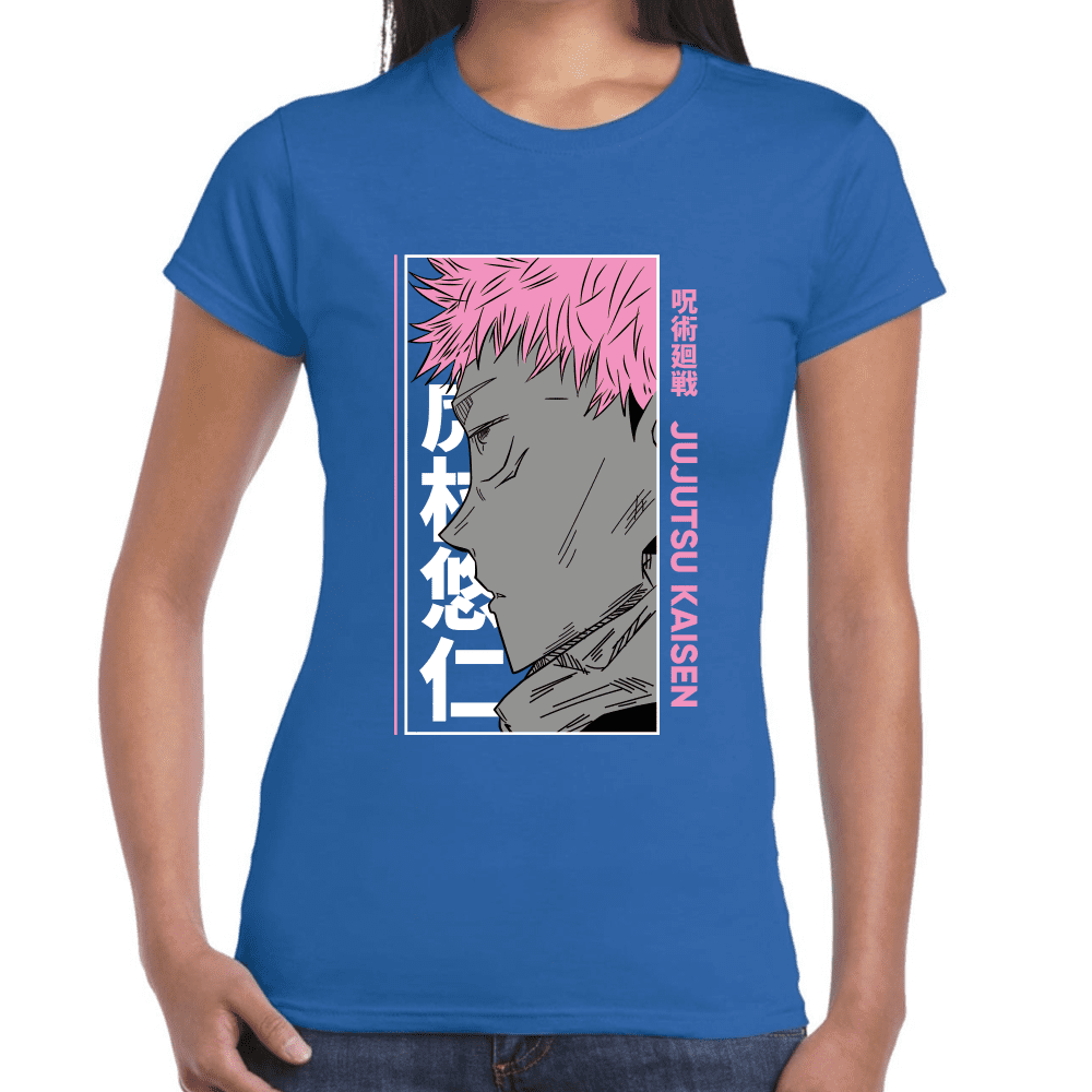 Playera Jujutsu Kaisen Itadori Algodón Premium #1041
