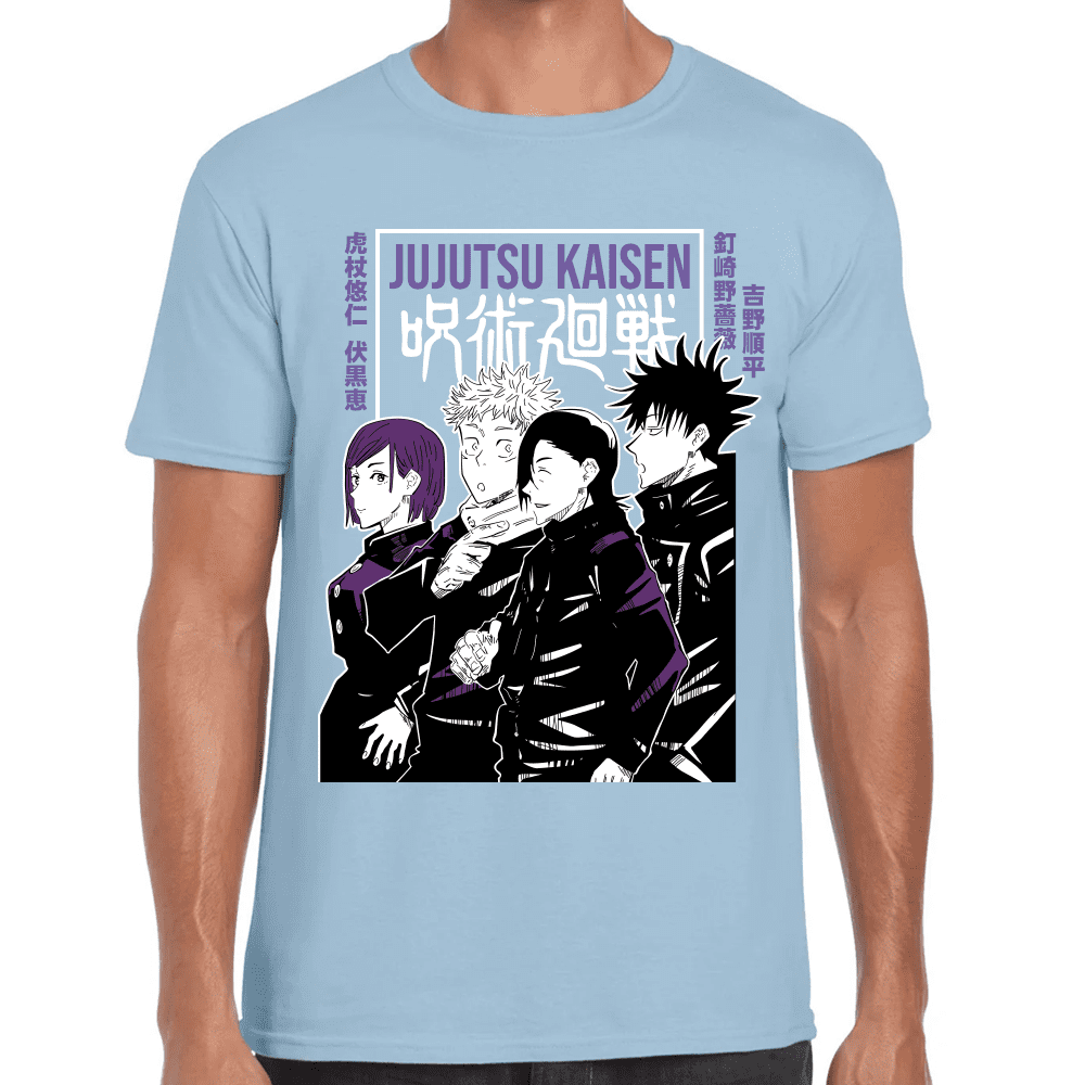 Playera Jujutsu Kaisen Itadori Algodón Premium #1042