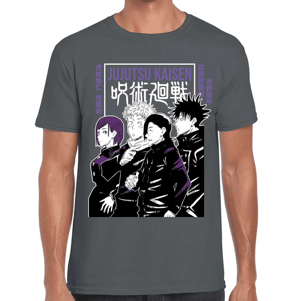 Playera Jujutsu Kaisen Itadori Algodón Premium #1042