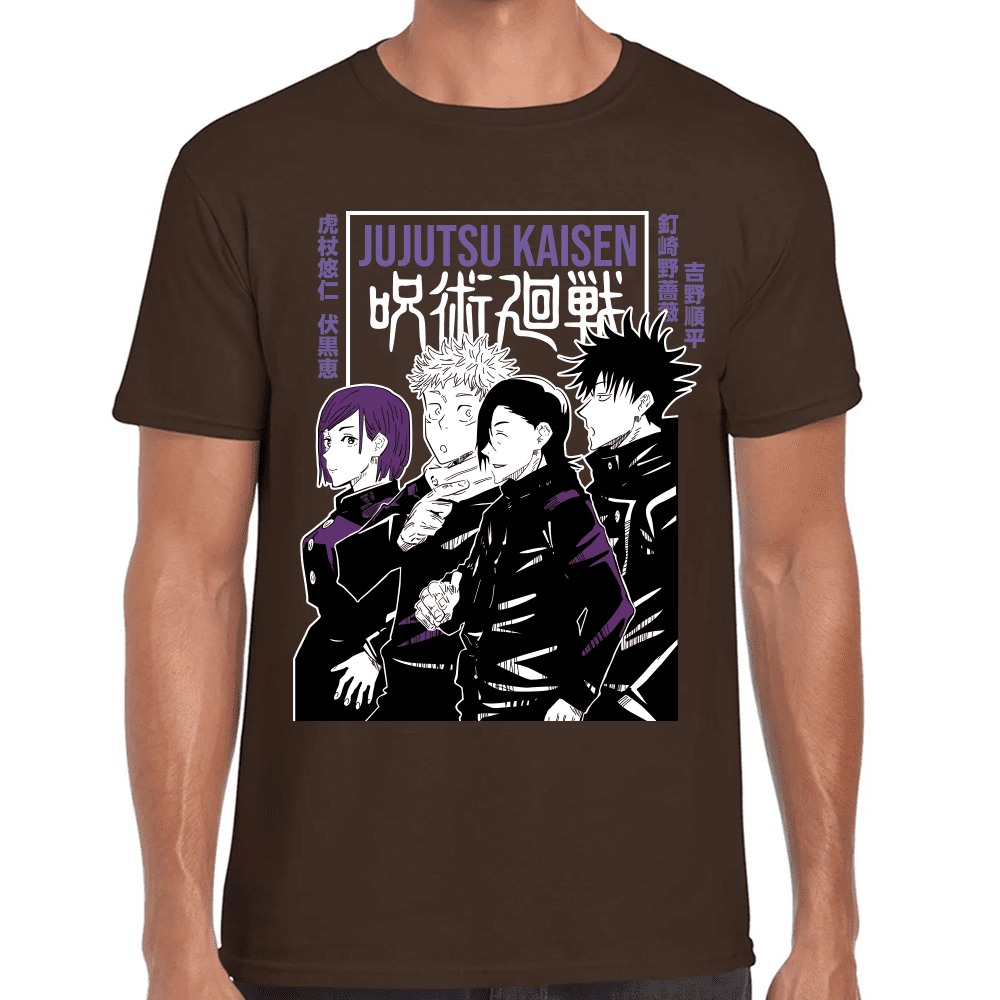 Playera Jujutsu Kaisen Itadori Algodón Premium #1042