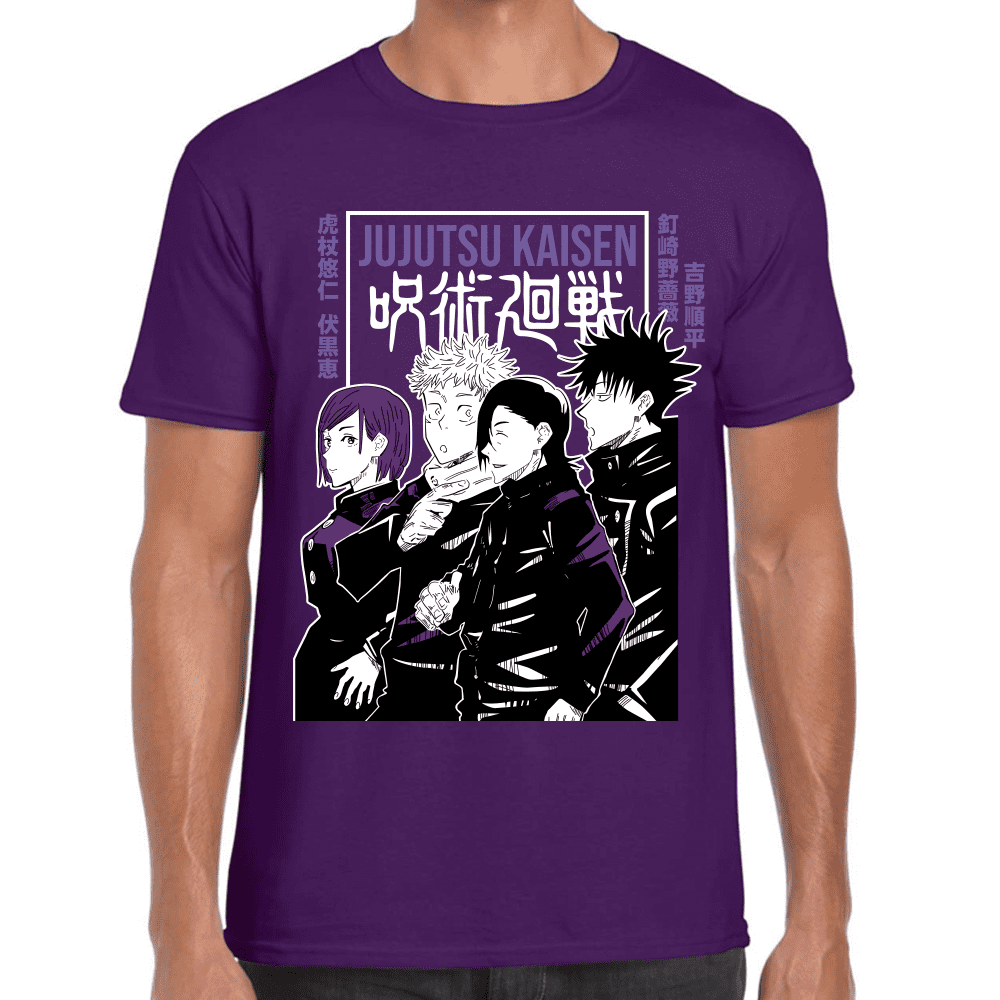 Playera Jujutsu Kaisen Itadori Algodón Premium #1042