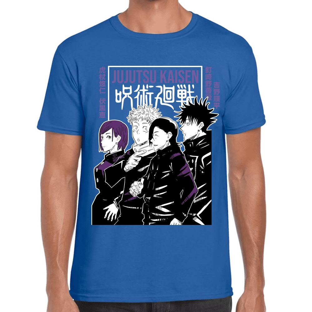 Playera Jujutsu Kaisen Itadori Algodón Premium #1042