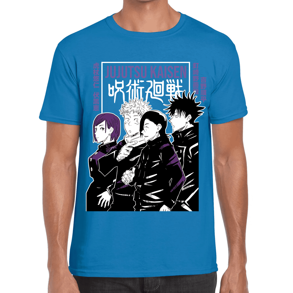 Playera Jujutsu Kaisen Itadori Algodón Premium #1042