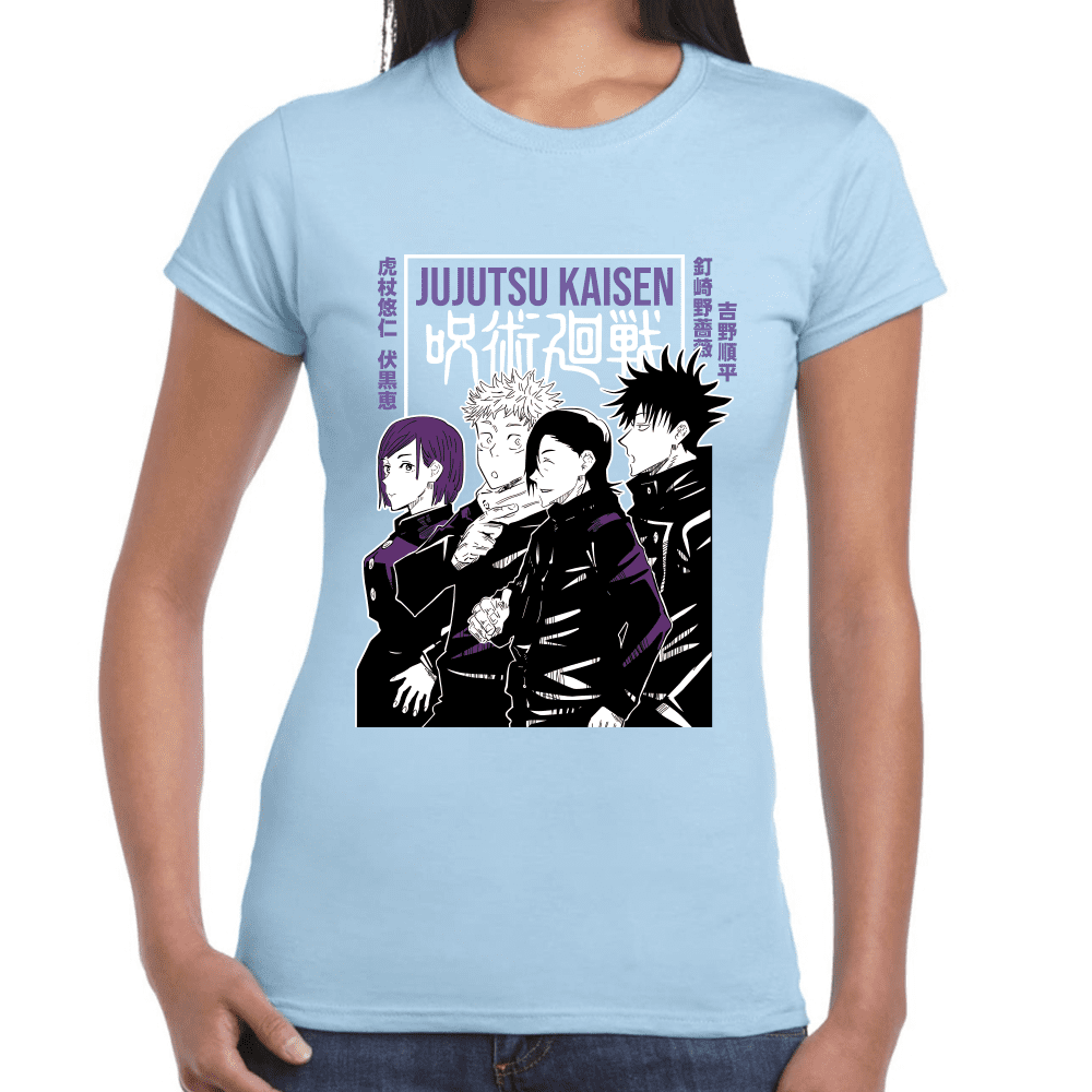 Playera Jujutsu Kaisen Itadori Algodón Premium #1042