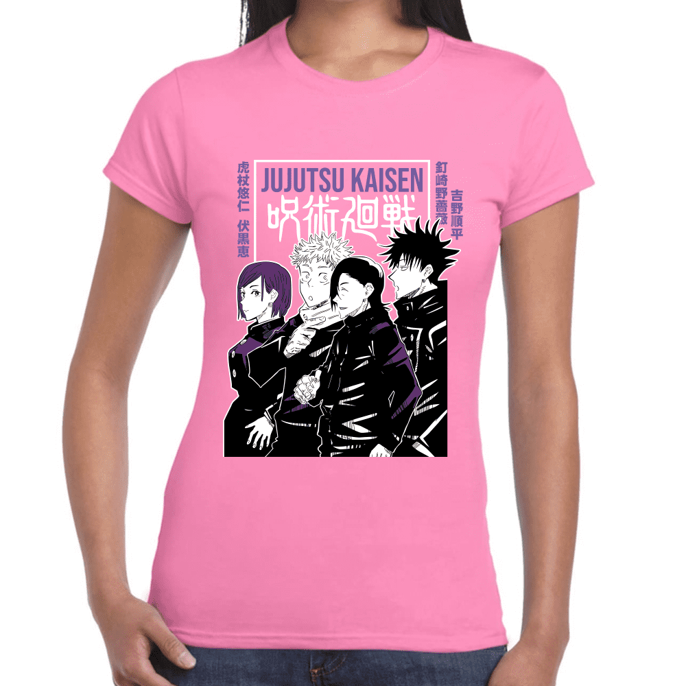 Playera Jujutsu Kaisen Itadori Algodón Premium #1042