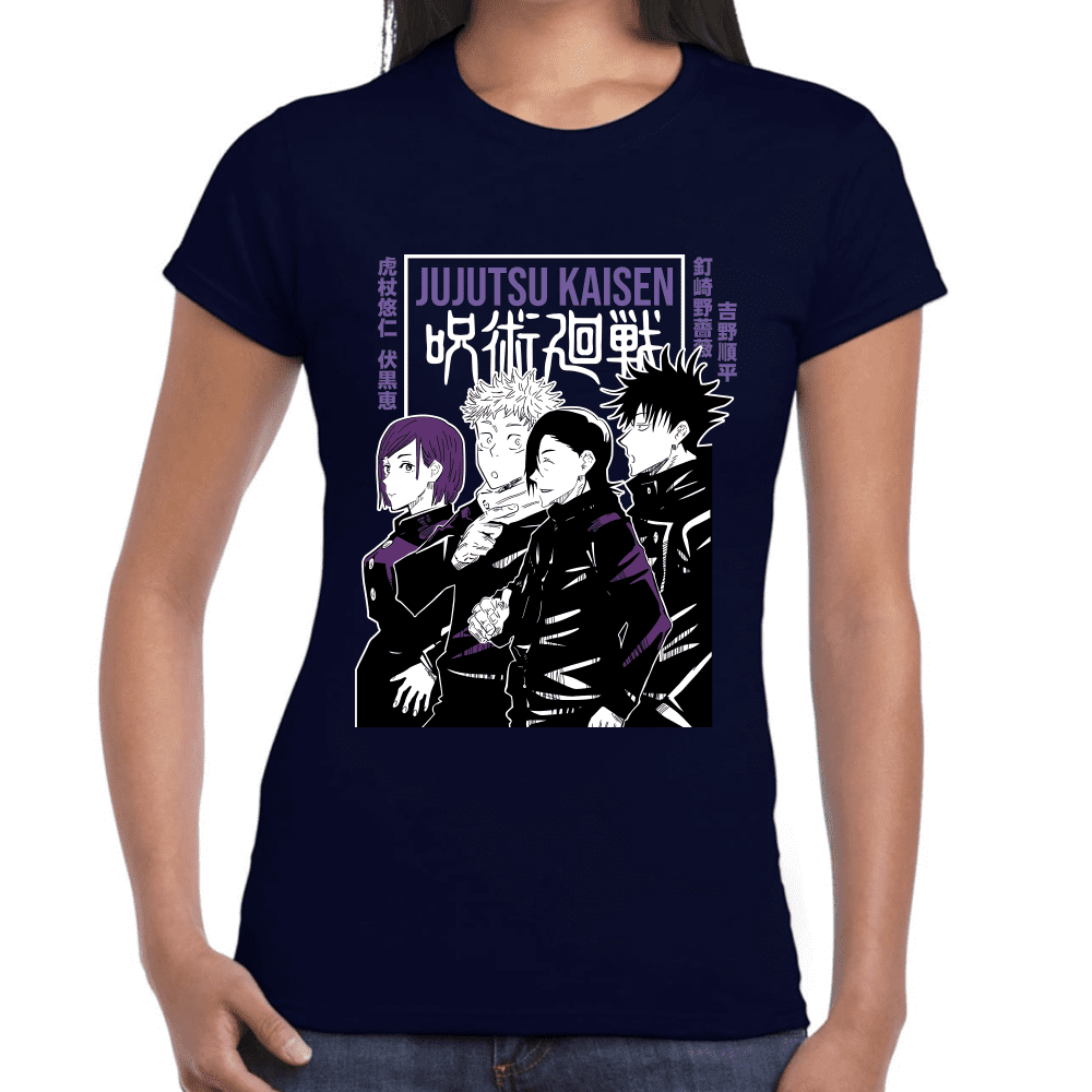 Playera Jujutsu Kaisen Itadori Algodón Premium #1042