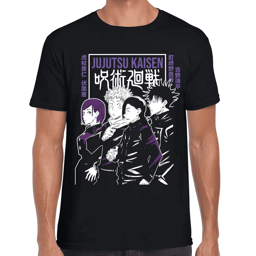 Playera Jujutsu Kaisen Itadori Algodón Premium #1042