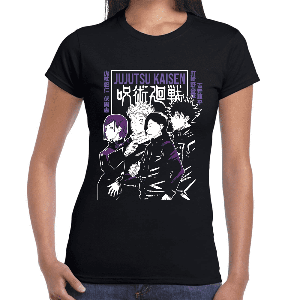 Playera Jujutsu Kaisen Itadori Algodón Premium #1042