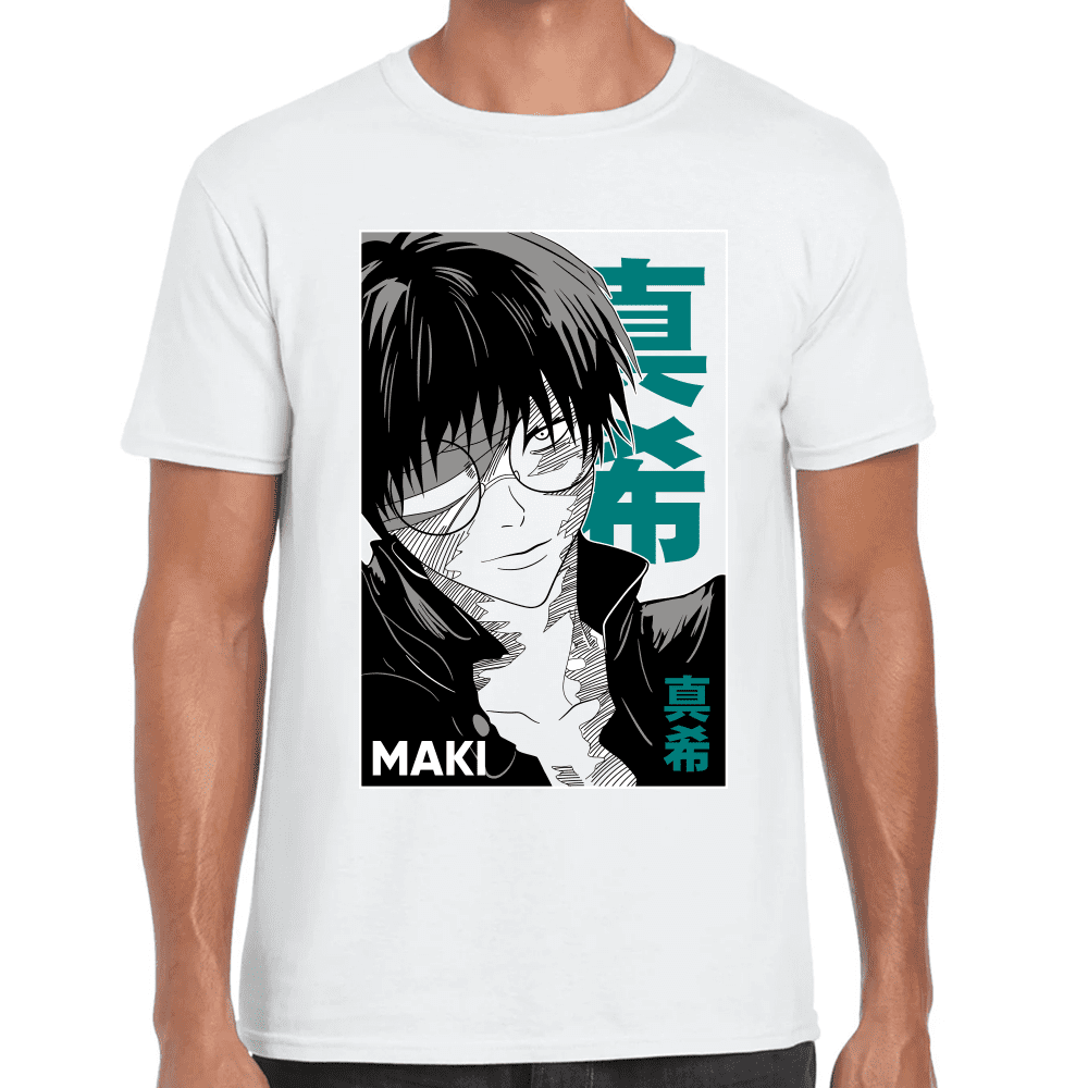 Playera Jujutsu Kaisen Maki Zenin Algodón Premium #1043