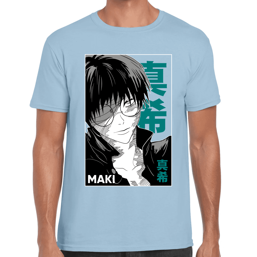 Playera Jujutsu Kaisen Maki Zenin Algodón Premium #1043