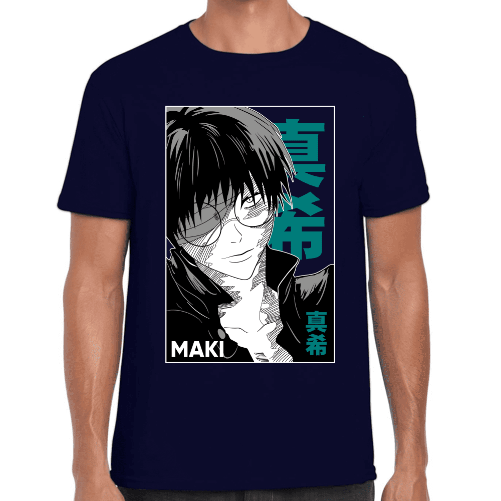Playera Jujutsu Kaisen Maki Zenin Algodón Premium #1043