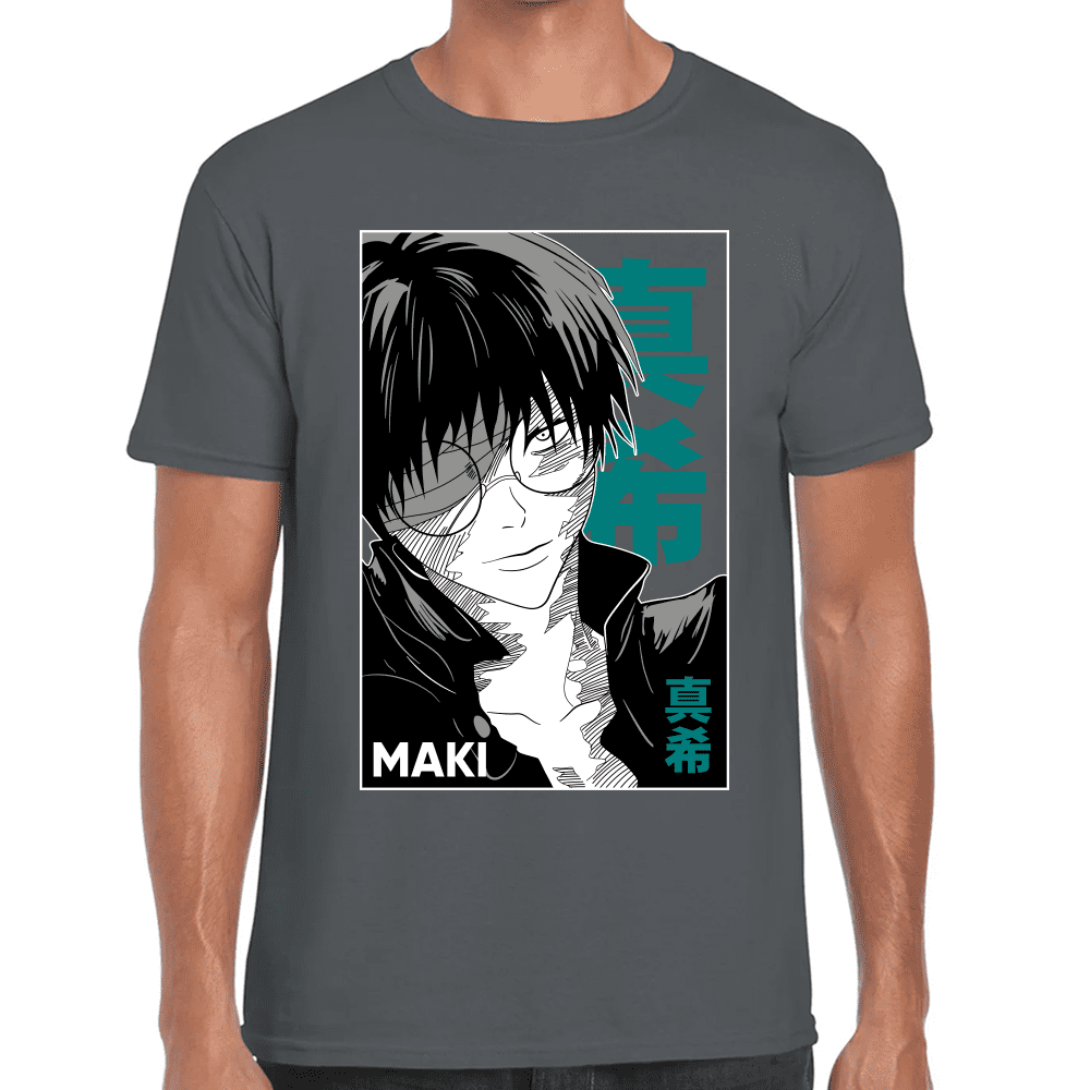 Playera Jujutsu Kaisen Maki Zenin Algodón Premium #1043
