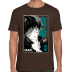 Playera Jujutsu Kaisen Maki Zenin Algodón Premium #1043