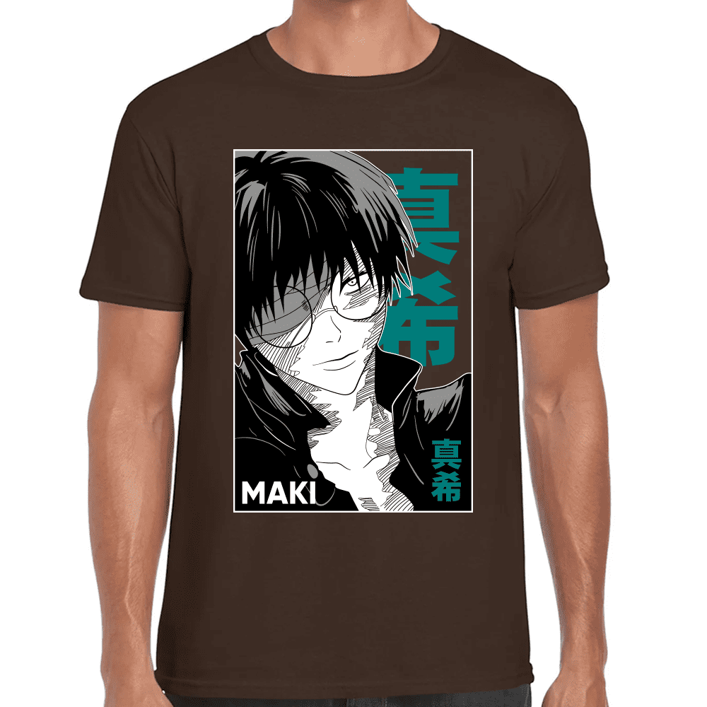 Playera Jujutsu Kaisen Maki Zenin Algodón Premium #1043