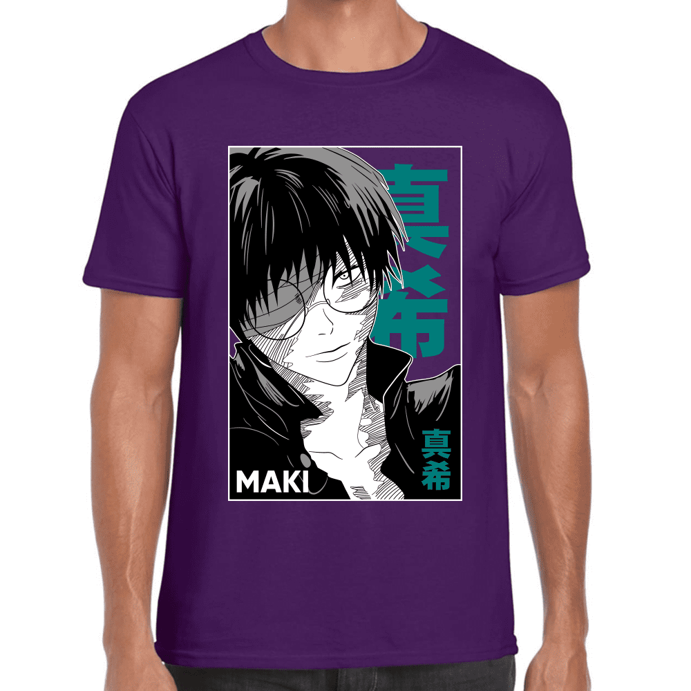 Playera Jujutsu Kaisen Maki Zenin Algodón Premium #1043