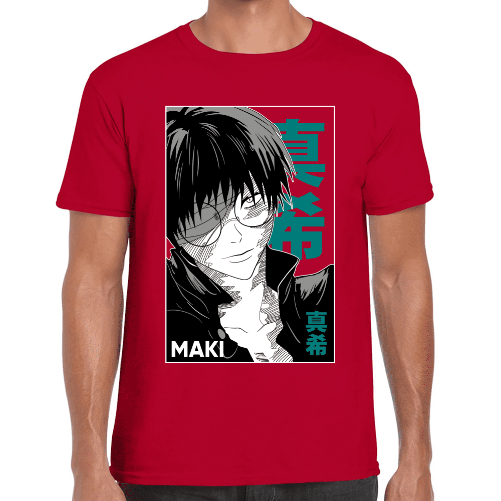 Playera Jujutsu Kaisen Maki Zenin Algodón Premium #1043