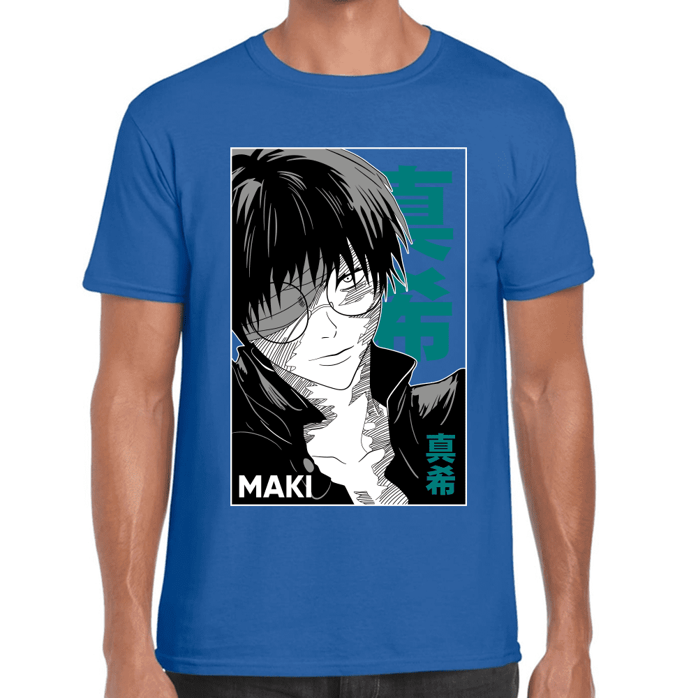 Playera Jujutsu Kaisen Maki Zenin Algodón Premium #1043