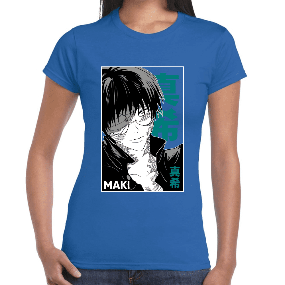 Playera Jujutsu Kaisen Maki Zenin Algodón Premium #1043